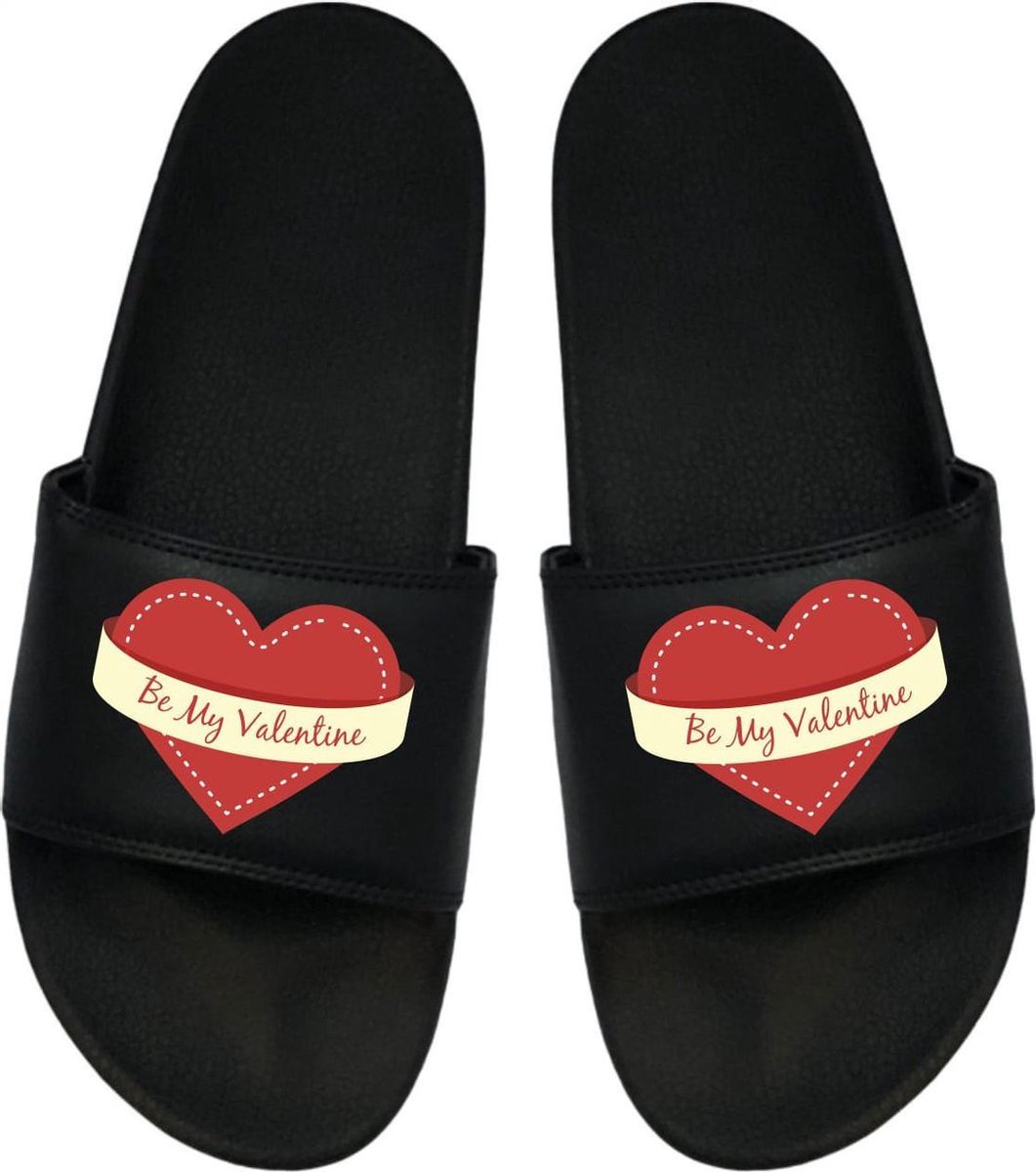 Cadeau Kerstmis - Cadeau Kerst - Cadeau Valentijn - Cadeau Valentijnsdag - Valentijn - Badslipper Valentijn 41