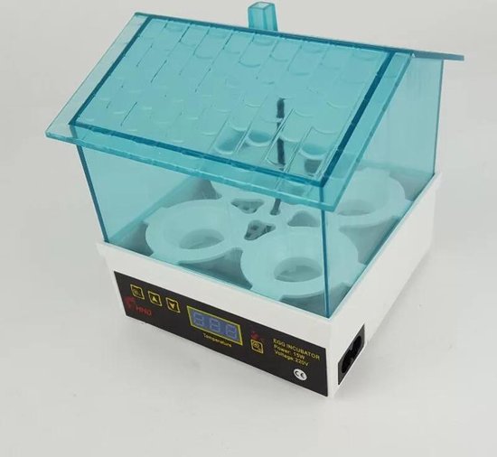 Luxe Broedmachine voor eieren - incl accessoires - hygrometer - waterflesje met spitse tuit met Nederlandse Handleiding