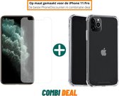 iphone 11 pro max anti shock hoes | iPhone 11 Pro Max A2218 siliconen case | iPhone 11 Pro Max shock case transparant | beschermhoes iphone 11 pro max apple | iPhone 11 Pro Max sch