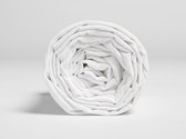 Yumeko laken gewassen linnen wit 240x290