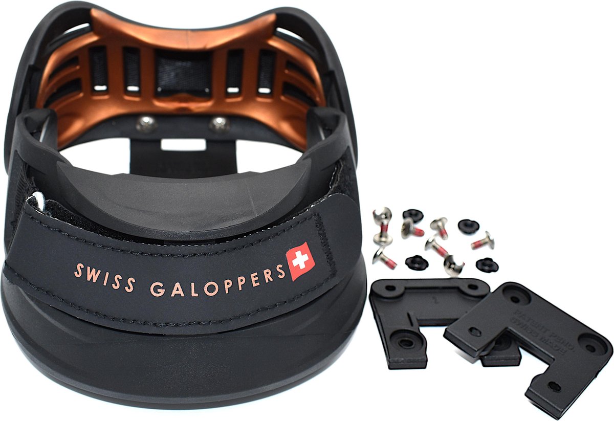 Swiss Galoppers hoefschoen (paar) met spikes voor maat SG7-Large op Prijzenvolger.com