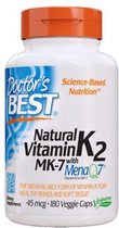 Doctor's Best - Vitamine K2 - MenaQ7® - 180 V-Caps