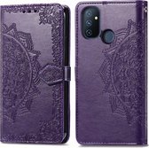 Coque OnePlus Nord N100 iMoshion Mandala Booktype - Violet