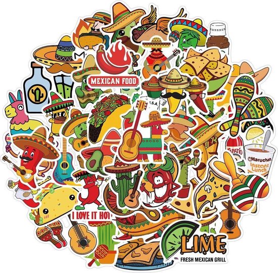 Mexican stickers deals