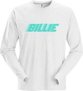 Billie Eilish - Racer Logo Longsleeve shirt - 2XL - Wit