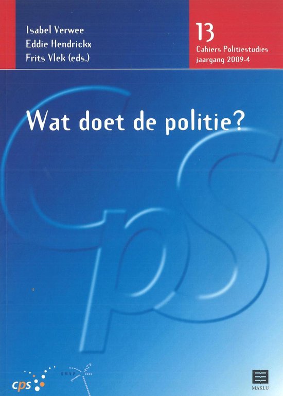 Wat doet de politie? - cover
