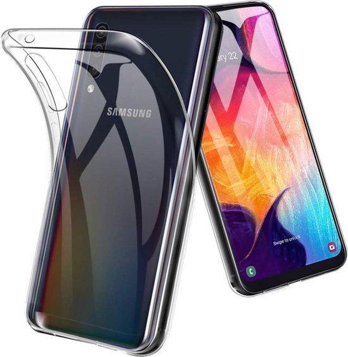 Samsung A40 - Samsung galaxy a40 - back cover - transparant