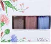 Essie Trio Nail Polish - Cozy In Cashmere - Demure Vix - Salt Water Happy