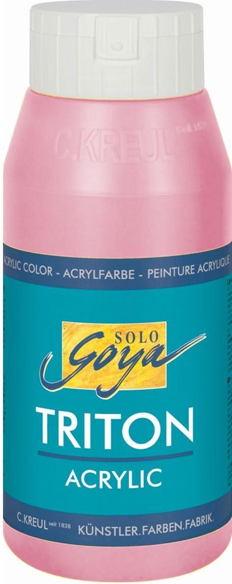 Solo Goya TRITON - Licht Roze Acrylverf – 750ml