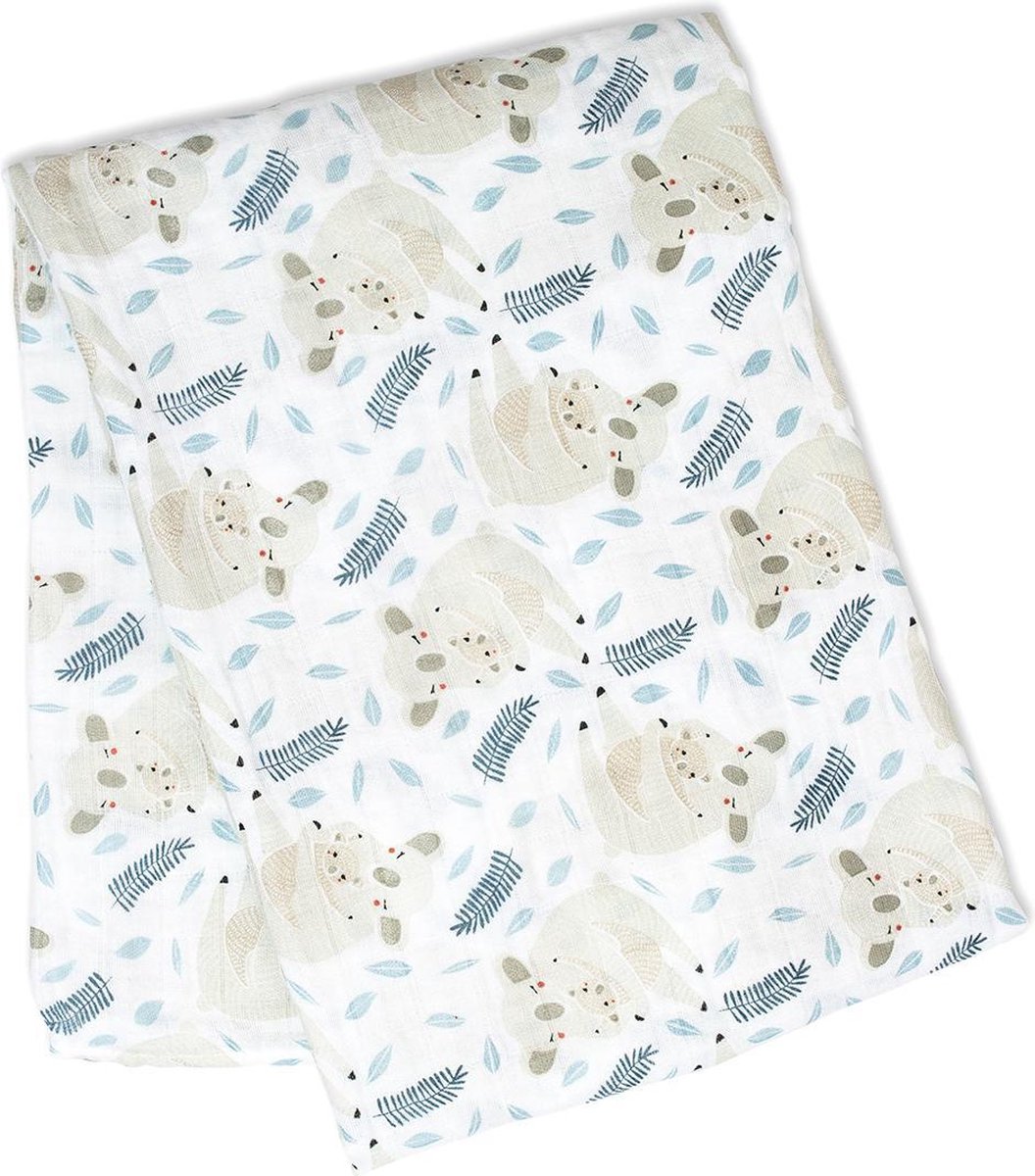 Goedkoopste Lulujo - hydrofiele doek - swaddle - katoen - 120x120 cm - Modern Koala