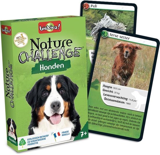 Thumbnail van een extra afbeelding van het spel Nature challenge - Honden - Educatief spel