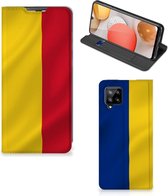 Bookcase Geschikt voor Samsung Galaxy A42 Smart Cover Roemeense Vlag