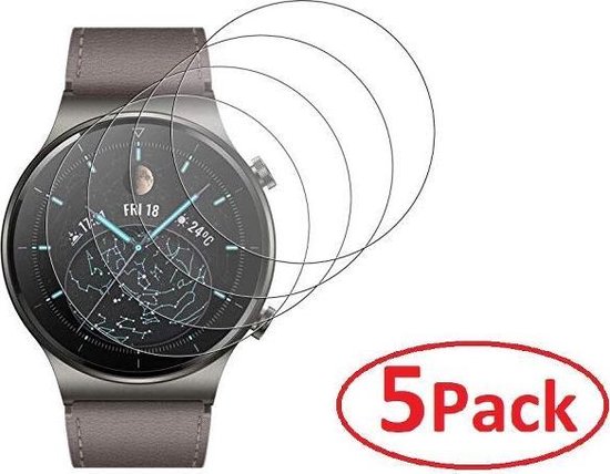 Screenprotector Geschikt Voor Huawei Watch GT 2 Pro - Screen Protector  Ultradun - | bol.com