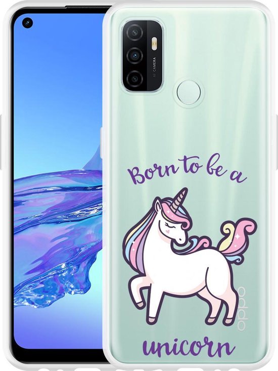 تورمالين Coque Oppo A53 Born pour être une Unicorn | bol.com