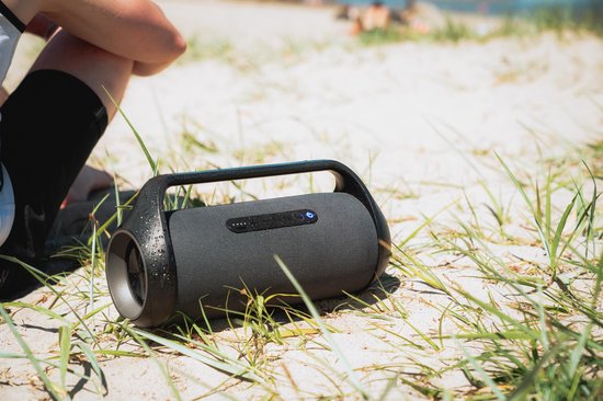 MIIEGO - MIIBLASTER - draagbare waterdichte Bluetooth Speaker - Zwart - outdoor speaker van Mi — afbeelding 4