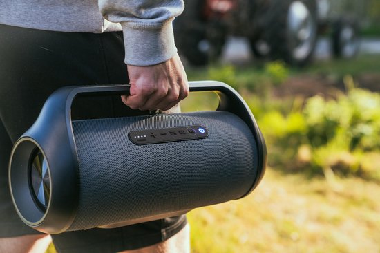 MIIEGO - MIIBLASTER - draagbare waterdichte Bluetooth Speaker - Zwart - outdoor speaker van Mi — afbeelding 3