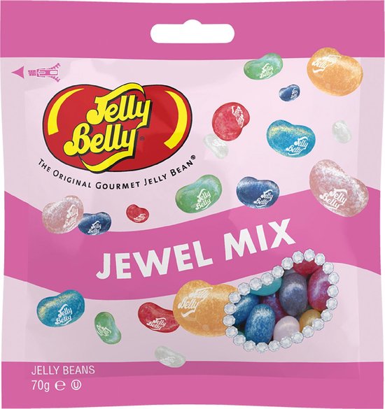 Jelly Beans Jewel mix 70g zakje bol