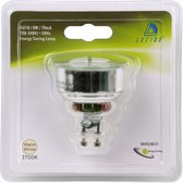 Lucide REFLECTOR - Spaarlamp - Ø 5 cm - GU10 - 1x8W 2700K - Wit