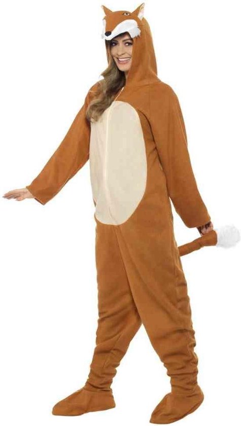 Smiffys Costume de renard tout-en-un avec capuche 