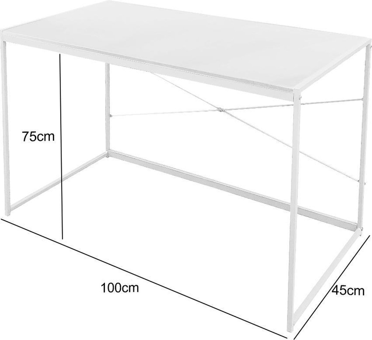 VDD Industrial Vintage Design VDD Industrial Bureau Stoer 100 cm - afbeelding 2