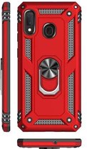 ZKl Telecom Telefoonhoesje - Back Cover - Geschikt Voor Samsung Galaxy A41 - Rood