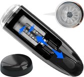 Pretty Love - Marlos - automatische masturbator - roterend - Stem in 4 talen - geheugen - USB oplaadbaar - zwart