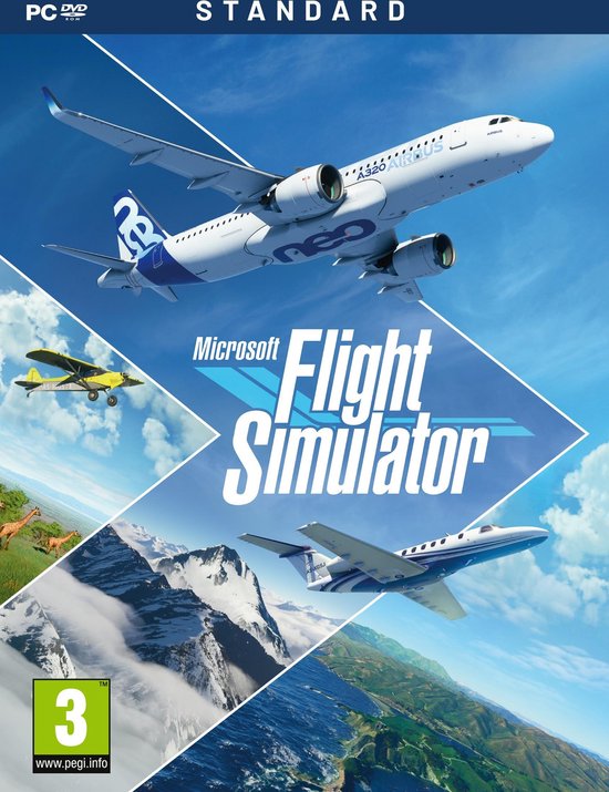 Cover van de game Microsoft Flight Simulator - Standard Edition - PC