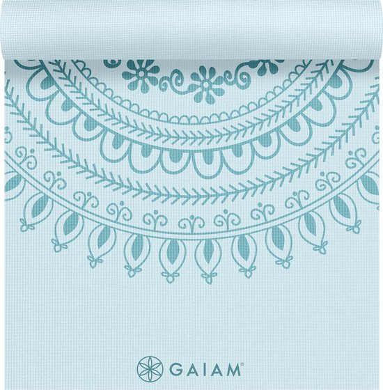 Gaiam Premium Marrakesh Yoga Mat - Blauw - 172 X 61 X 0.5 Cm