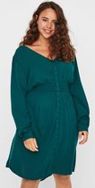 Junarose Fulo LS Above Knee Dress Sea Moss