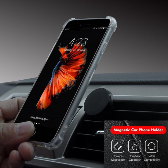 Universele magneet telefoonhouder auto - 360 graden draaibaar - multimedia-accessoires kopen? | Korting tot 9