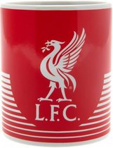 Liverpool tas - mok - line rood/wit