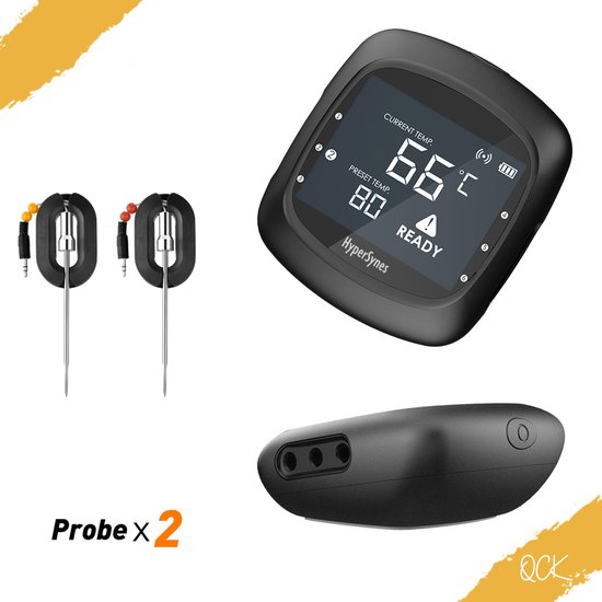 Draadloze Bluetooth Vlees Thermometer met LCD scherm Vleesthermometer Keuken...