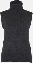 LOLALIZA "Tanktop trui
" - Donker Grijs - Maat M