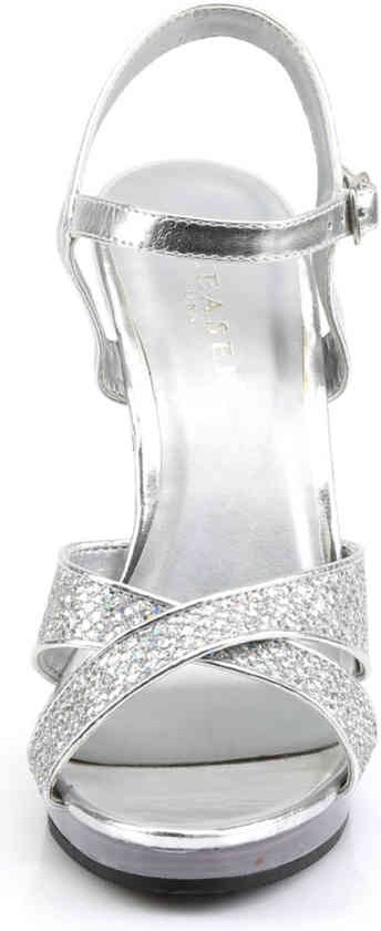 UE 42,5 = US 12 | FLAIR-419 (G) | Sandale à talon 4 1/2, bride croisée à la cheville 1/2 PF