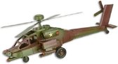Apache helikopter - Beeld - Tinnen model - 13,9 cm hoog