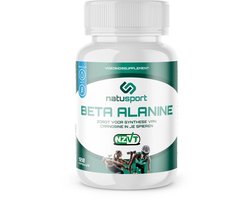 Natusport Beta Alanine - Aminozuren - Uithoudingsvermogen Supplement - NZVT Gecertificeerd - 120 capsules