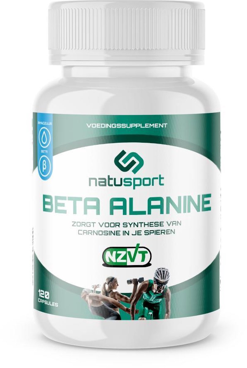 Goedkoopste Natusport NZVT Supplement Beta Alanine - 120 capsules