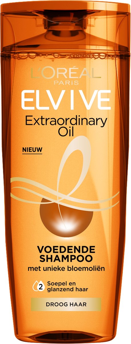 L'Oréal Paris Elvive Extraordinary - Oil Shampoo - Droog haar - 6 x 250ml - L’Oréal Paris