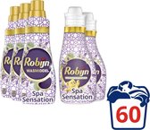 Robijn Spa Sensation Wasmiddel en Wasverzachter - 60 wasbeurten - Voordeelverpakking