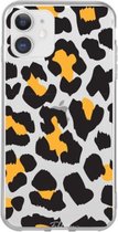 Hoesjes Atelier Panter Print  Transparant Hoesje  voor IPhone 12&12Pro