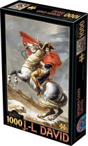 David Jacques-Louis : Napoleon Bonaparte Crossing The Alps 1000