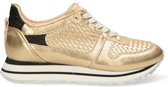 Fred de la Bretoniere 101010156 Lage sneakers - Leren Sneaker - Dames - Goud - Maat 38