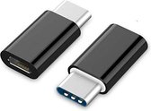 NÖRDIC MIUSB-C Micro-USB naar USB-C adapter, Zwart