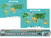 Your Adventure World Scratch Map XL (84 x 59.4 cm) - Kras Wereldkaart Poster - Wereldkaart wanddecoratie Scratchmap - Bolcom Top cadeaus mannen - Cadeau voor man - Kado man - Kado