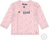 Dirkje You Are Loved Roze Maat 44 Lange Mouw T-shirt N213 NOS