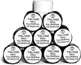 TELANO® 10 stuks Dymo Compatibel Labels 99010 Wit - 89 x 28 mm - 130 Etiketten per Rol - Verzendetiketten - Adresetiketten S0722370