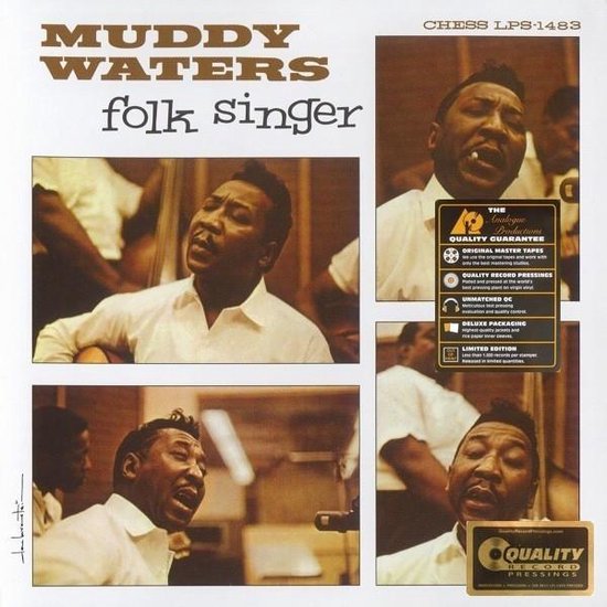 Muddy Waters - Folk singer – HQ LP – 180 gram