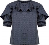 Nono Blouse meisje navy blazer maat 110