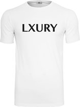LXURY Élance Heren - Merk T-Shirt - Wit - Maat M