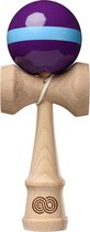 Kendama USA Kaizen - Single Stripe - Purple with Light Blue